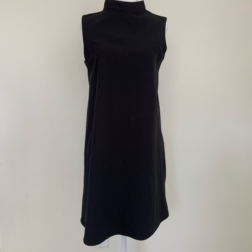 ASOS Black Mini Turtleneck Dress